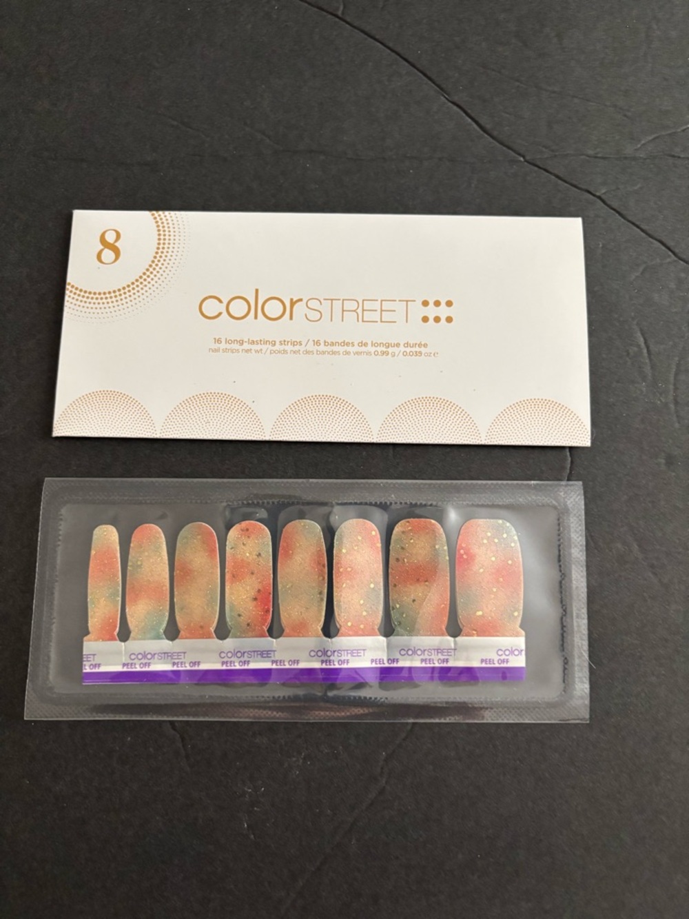 Color Street Nail Strips - Champagne Tower